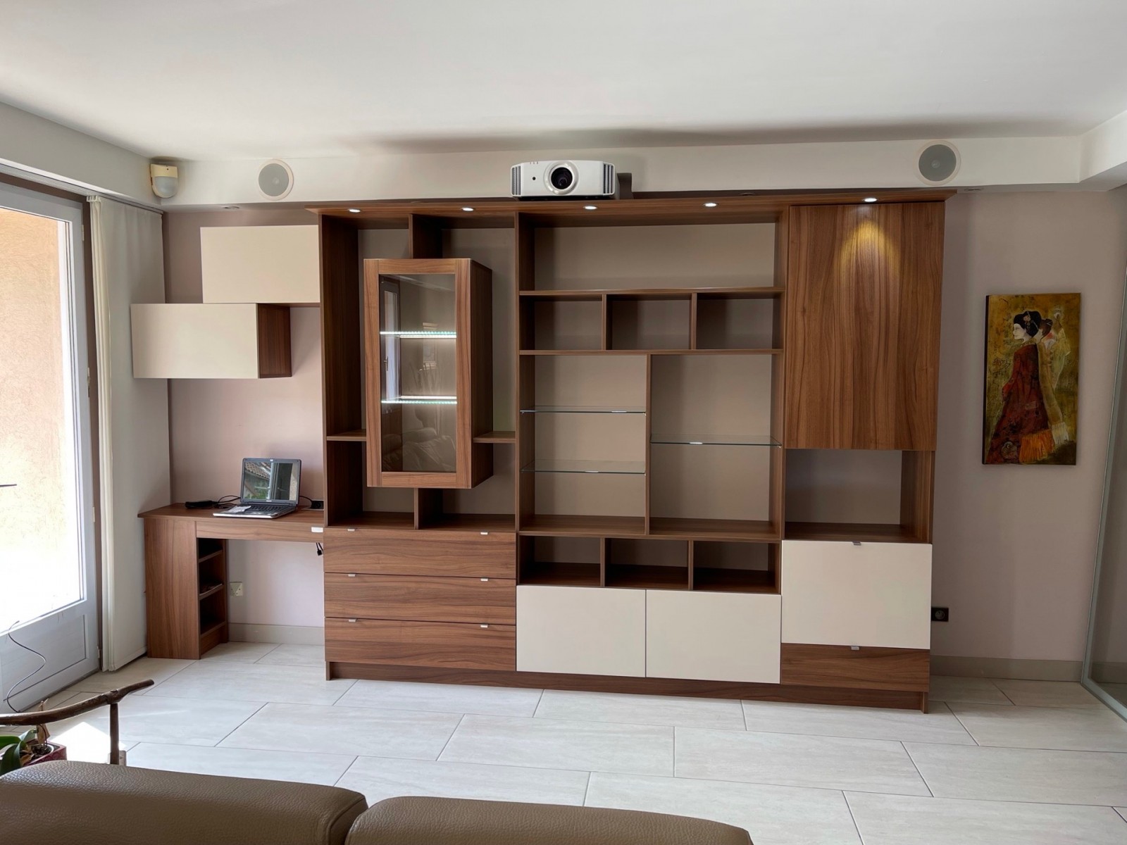 Aménagement d’un séjour contemporain à Martigues