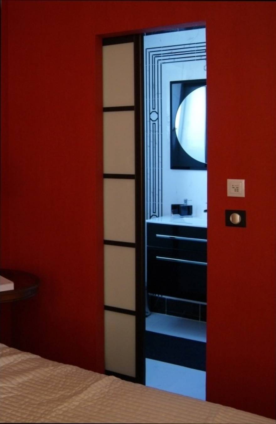 Portes de séparation en galandage sur mesure