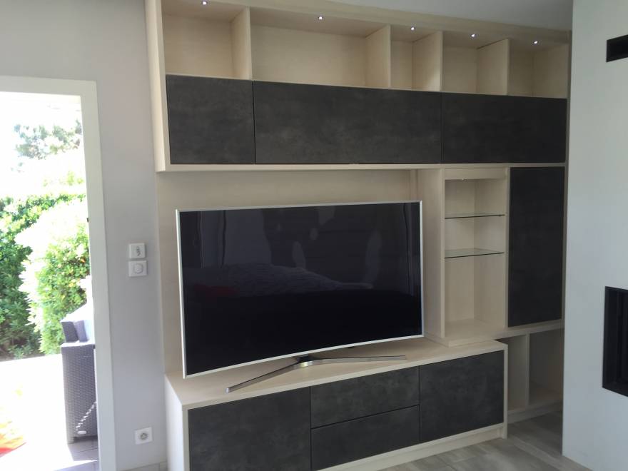 Meuble TV sur mesure design