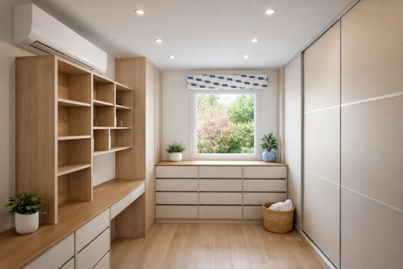 Transformation chambre en dressing Aix-en-Provence