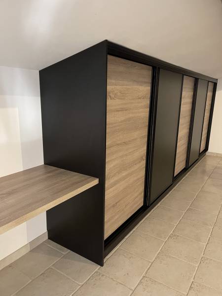 Placards Coulissant en Sous Pente sur Mesure dans les Bouches du Rhône par Provence Placards