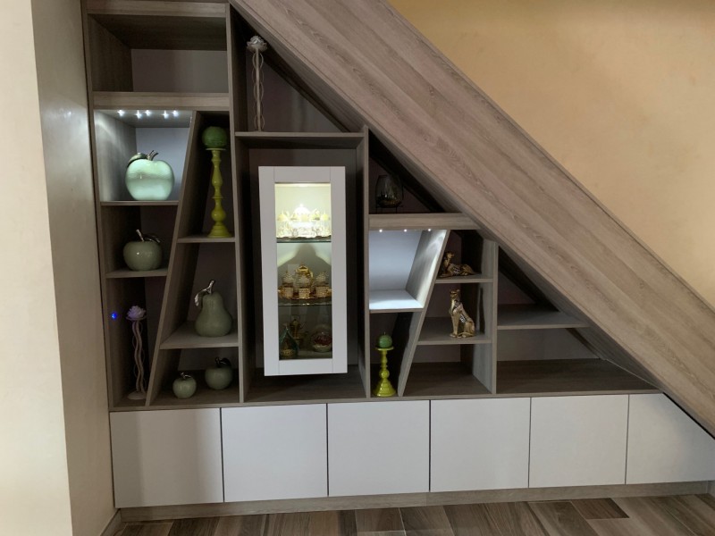 Aménagement sous escalier à Saint Chamas