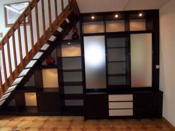 Notre zone d'activité pour ce service Aménagement de placard sous-pente ou sous-escalier