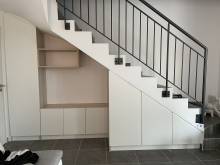 Notre zone d'activité pour ce service Aménagement de placard sous-pente ou sous-escalier